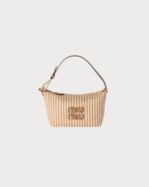 MIU MIU Jacquard Fabric Pouch with Logo | 繆繆 手袋 (多色) - LondonKelly 英國名牌代購