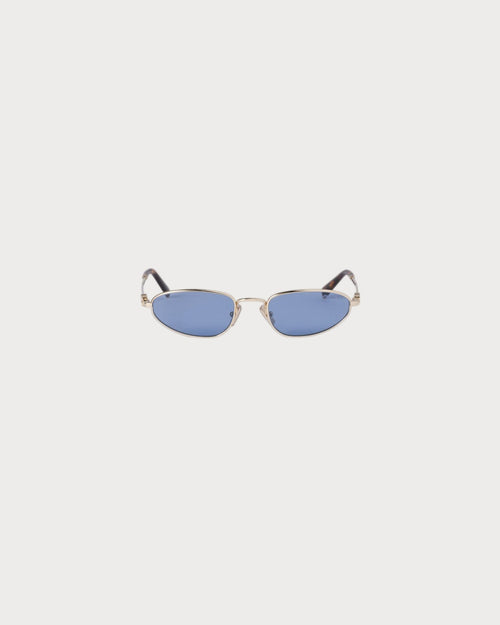 MIU MIU Logo Sunglasses Indigo Lenses | 繆繆 太陽眼鏡 (靛藍鏡片) - LondonKelly 英國名牌代購