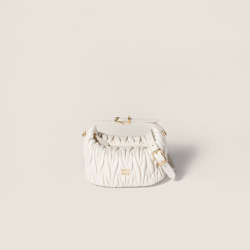 MIU MIU Matelasse Nappa Leather Pouch | 繆繆 手袋 (多色) - LondonKelly 英國名牌代購