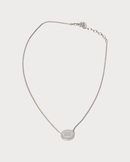 MIU MIU Metal necklace | 繆繆 頸鏈 (多色/銀鏈) - LONDONKELLY 英國名牌代購