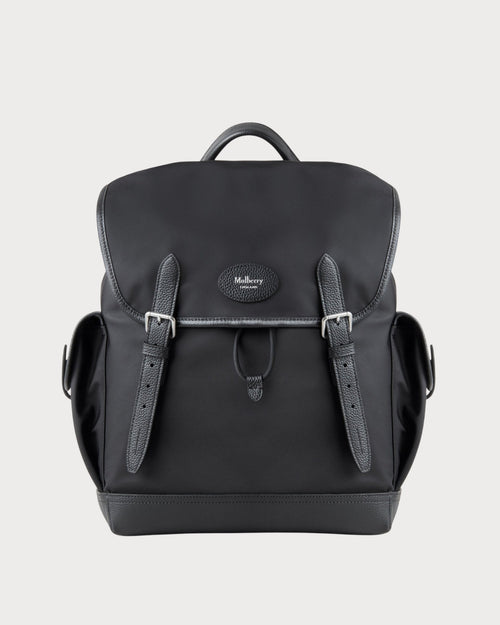 MULBERRY Heritage Nylon Backpack | 瑪百莉 傳統尼龍背包(黑色) - LondonKelly 英國名牌代購
