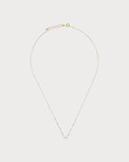PERSEE Yellow Gold and Diamond 9 - Stone Danae Necklace | 黄金钻石9颗石达娜伊项链 (黄金) - LondonKelly 英国名牌代购