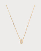 PERSEE Yellow Gold and Diamond Floating Necklace | 黄金钻石悬浮项链 (黄金) - LondonKelly 英国名牌代购