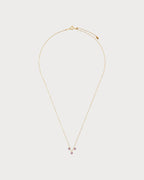 PERSEE Yellow Gold and Sapphire La Vie en Rose Necklace | 黃金藍寶石玫瑰人生項鍊 (黃金) - LondonKelly 英國名牌代購