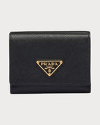 PRADA 1MH042 Small Saffiano Leather Wallet | 普拉達 銀包 (黑色) - LONDONKELLY 英國名牌代購