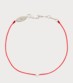 REDLINE Bien Aimé White Gold and Diamond Bracelet(Red) - LONDONKELLY 英國名牌代購