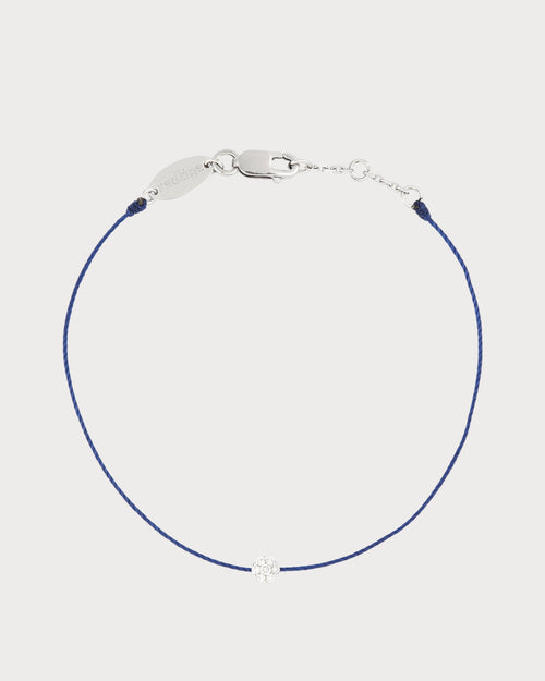 REDLINE White Gold and Diamond Illusion Bracelet | 红绳 手链 (0.05CT/多色) - LondonKelly 英国名牌代购