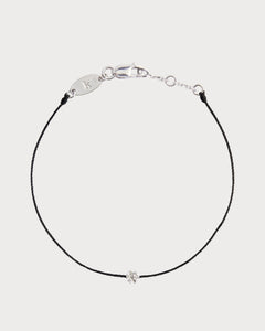 REDLINE White Gold and Diamond Illusion Bracelet | 红绳 手链 (0.05CT/多色) - LondonKelly 英国名牌代购