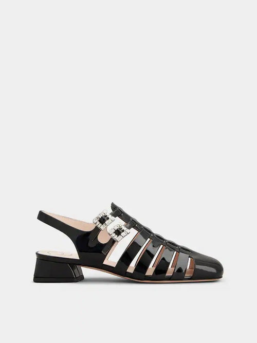 ROGER VIVIER Tres Vivier Mary Janes | RV 漆皮玛丽珍鞋 (多色) - LondonKelly 英国名牌代购