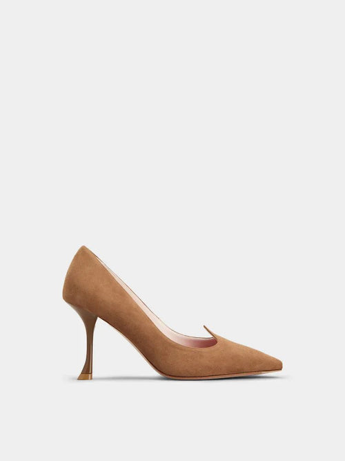ROGER VIVIERE I Love Vivier Pumps in Suede | RV 麂皮材質高跟鞋 (多色) - LondonKelly 英國名牌代購