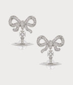 VIVIENNE WESTWOOD Octavie earrings | 西太后 耳环 (银色) - LONDONKELLY 英国名牌代购
