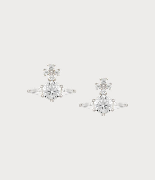 VIVIENNE WESTWOOD Ofelia Earrings | 西太后 耳環 (銀色) - LONDONKELLY 英國名牌代購