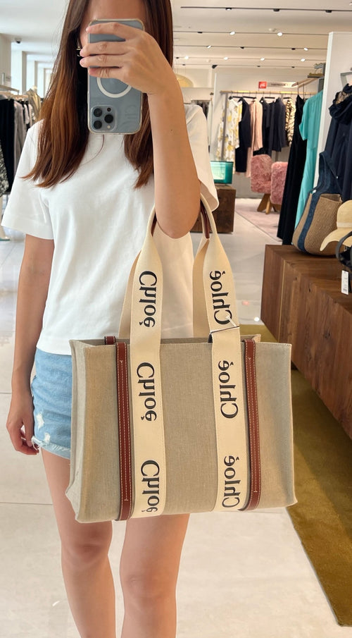 CHLOE Medium Woody Tote Bag | 蔻依 手提袋 (中碼/多色)