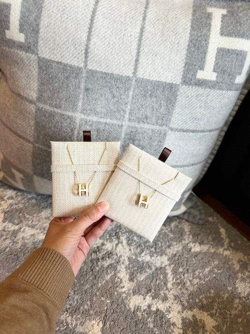 HERMES Pop H Necklace | 愛馬仕 頸鏈 (白色)