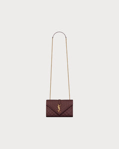 YSL Envelop Small Grain Leather Bag (Many Colours) - LONDONKELLY