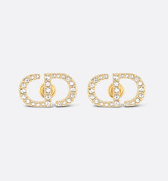 CHRISTIAN DIOR Petit CD Stud Earrings | 迪奥耳环(多色)