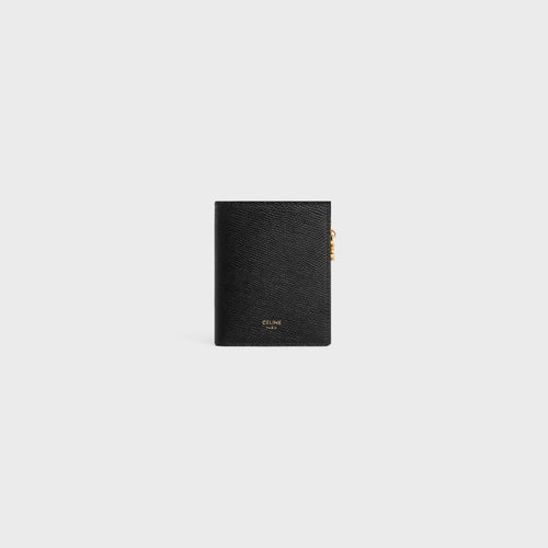 CELINE Compact Wallet Triomphe Charm | 賽琳 銀包 (黑色)