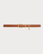 赛琳 Elegant Charm Belt Tan Natural 小牛皮吊饰(多色)