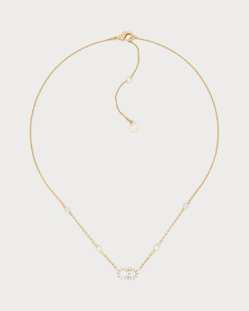 CHRISTIAN DIOR Clair D Lune Necklace | 迪奥颈链(金色)