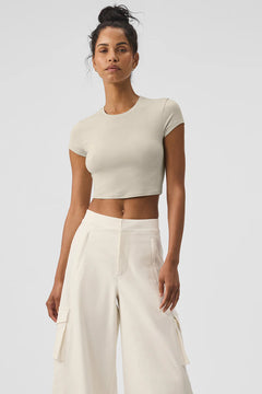 ALO YOGA Soft Crop Finesse Short Sleeve | 短版短袖上衣 (多色)