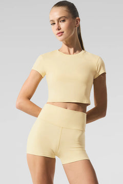 ALO YOGA Soft Crop Finesse Short Sleeve | 短版短袖上衣 (多色)