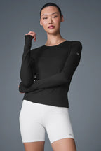 ALO YOGA Soft Finesse Long Sleeve | 長袖上衣 (多色)