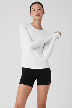 ALO YOGA Soft Finesse Long Sleeve | 長袖上衣 (多色)