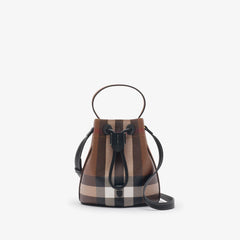 BURBERRY Mini Check Bucket Bag | 博柏利 迷你格紋水桶袋 (多色)