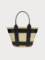 DEMELLIER The Santorini | Multicolor Straw Bag