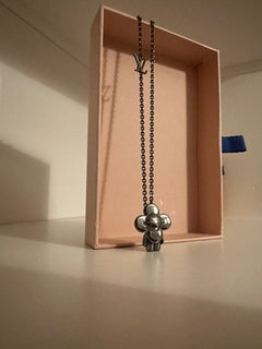 LOUIS VUITTON M00831 Vivienne Pendant | 路易威登 頸鏈 (銀色)