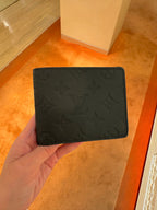 LOUIS VUITTON M62901 Men's Multiple Wallet Black | Louis Vuitton Men's Wallet (Black) 