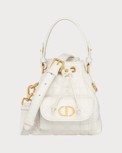 CHRISTIAN DIOR Dior Caro Nano Bucket Bag | Dior Mini Bucket Bag (Multicolor)