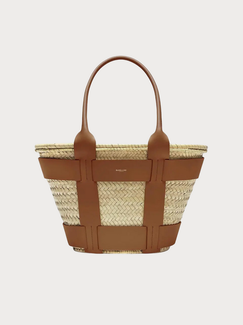 DEMELLIER The Santorini | Multicolor Straw Bag