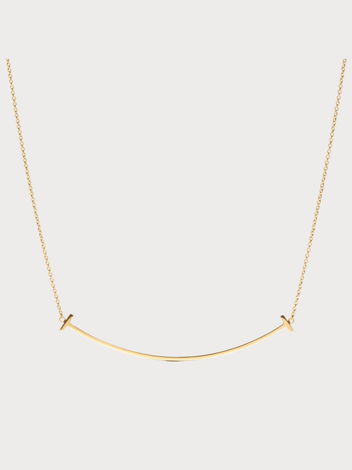 TIFFANY & CO. Tiffany T Smile Pendant(Large/2 Colors)
