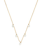 PERSEE Yellow Gold and Diamond 5-Stone Danae Necklace | 黃金鑽石5顆石達娜伊項鍊 (黃金)