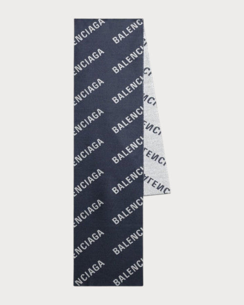 BALENCIAGA Allover Logo Macro Scarf(3 Colors) - LONDONKELLY 英國名牌代購