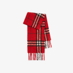 BURBERRY Check Alpaca Wool Blend Boucle Scarf | 博柏利 頸巾 (多色) - LondonKelly 英國名牌代購