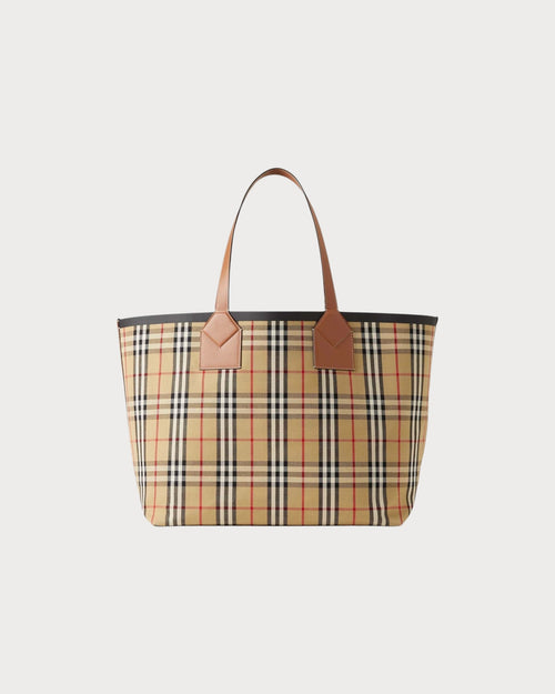 BURBERRY Large London Tote Bag | 博柏利 手提袋 (大碼/米色)