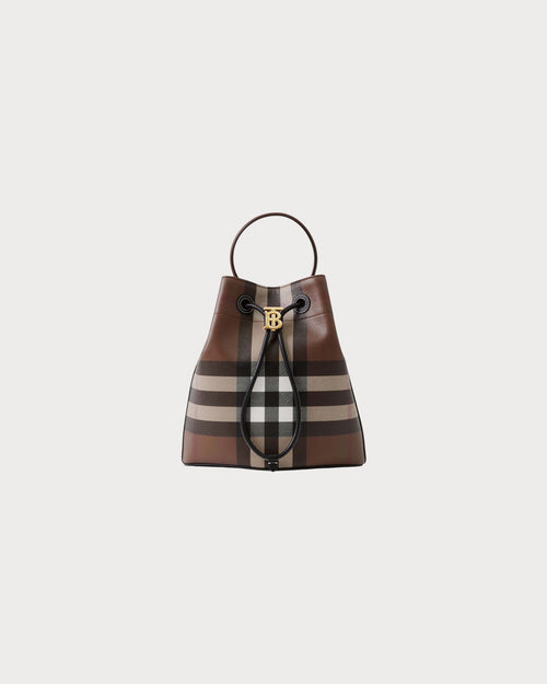 BURBERRY Small TB Bucket Bag | 博柏利 水桶袋 (細碼/深啡色)