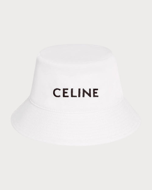 CELINE (M) Embroidered Bucket Hat Cotton(4 Colors) - LONDONKELLY 英國名牌代購