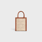 CELINE Textile Mini Vertical Cabas | 賽琳 手袋 (迷你/白色) - LondonKelly 英國名牌代購