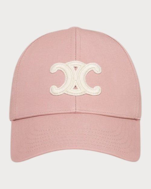 CELINE Triomphe Baseball Cap Cotton(Pink) - LONDONKELLY 英國名牌代購