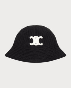 CELINE Triomphe Cloche Beanie Wool(4 Colors) - LONDONKELLY 英国名牌代购