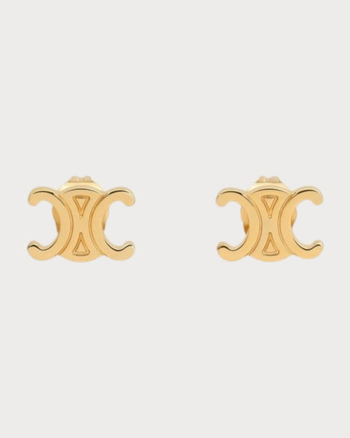 CELINE Triomphe Studs Earrings(2 Colors) - LONDONKELLY 英國名牌代購