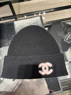CHANEL 25B Black Beanie | 香奈兒 冷帽 (黑色) - LondonKelly 英國名牌代購