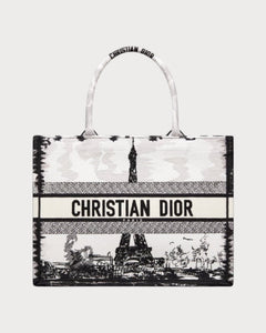 CHRISTIAN DIOR Medium Dior Book Tote Paris Embroidery | 迪奧 手提袋 (中碼/多色) - LondonKelly 英國名牌代購