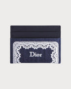 CHRISTIAN DIOR Oblique Freesia Card Holder | 迪奧 卡套 (藍色) - LONDONKELLY 英國名牌代購