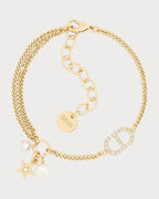 CHRISTIAN DIOR Petit CD Multi Bracelet｜迪奧 幸運星手鏈 (金色) - LONDONKELLY 英國名牌代購