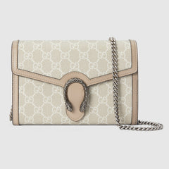 GUCCI Dionysus GG Supreme Chain Wallet | 古馳 銀包連鏈帶 (多色) - LondonKelly 英國名牌代購