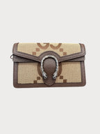 GUCCI Jumbo GG Supermini Bag | 古驰 迷你手袋 (啡色)